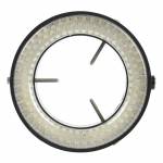 Adjustable 6500K 60 / 144 LED Ring Light Lamp for Industrial Stereo Trinocular Microscope