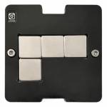 Amaoe 0.12mm BGA Reballing Stencil Planting Tin Platform for Samsung S20 Motherboard Middle Layer