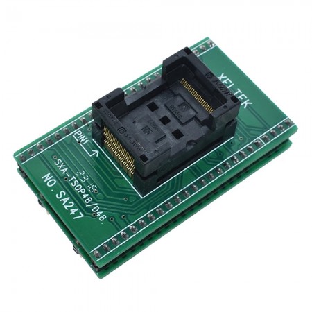 TSOP48 to DIP48 Test Socket Adapter for RT809F / RT809H / XELTEK Programmer