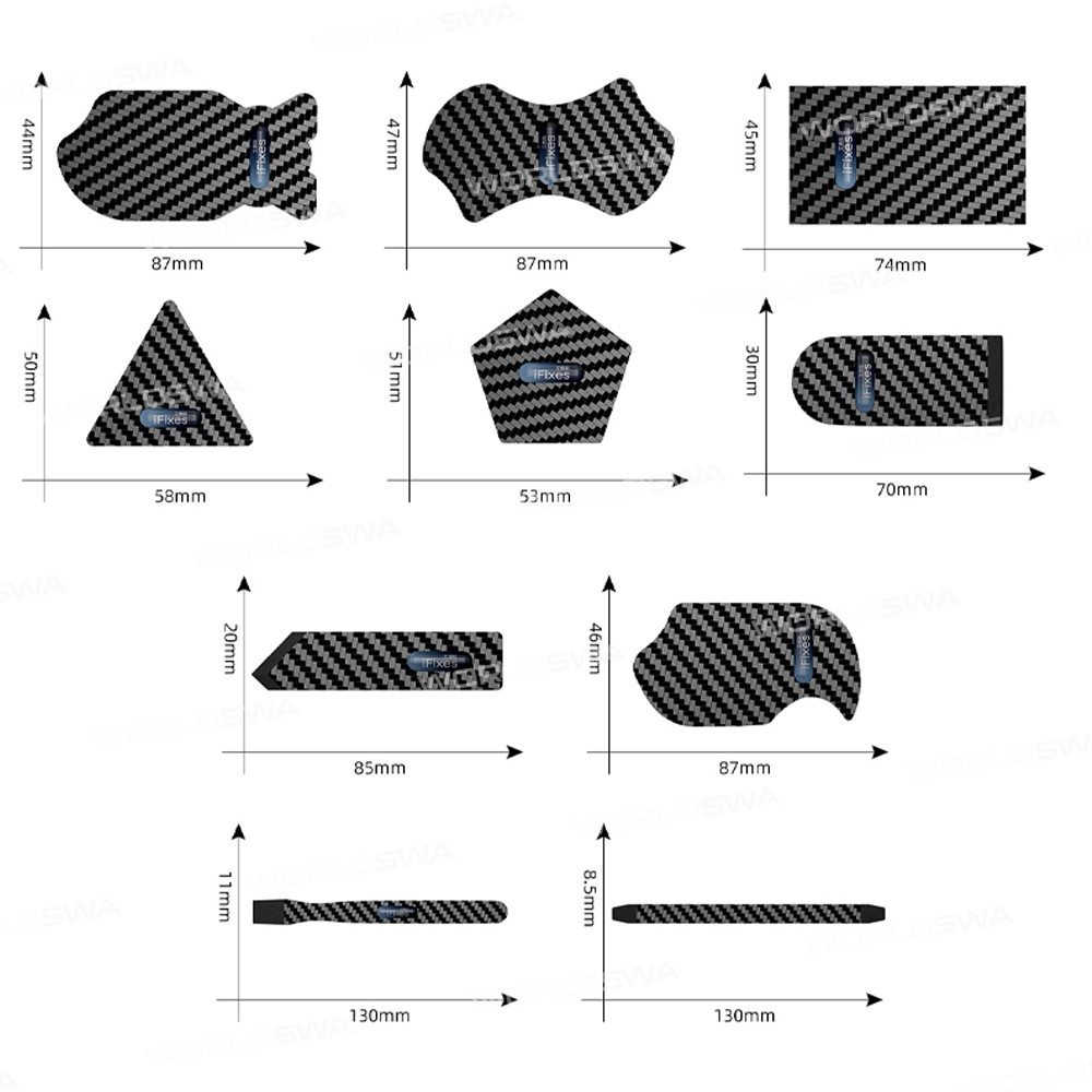 ifixes 10-in-1-carbon-fiber-non-magnetic-anti-static-disassembly-pry-bar-set-11