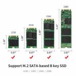 m2 ngff-to-sata-adapter-converter-card-support-model-2230-2242-2260-2280-6