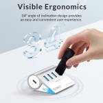 rico m3u4-series-aluminum-alloy-4-port-usb-32-10gbps-hub-with-pd-charging-for-macbook-13