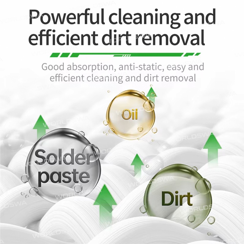 repairman 401-100pcs-401pcs-microfiber-anti-static-dust-free-cleaning-cloth-6