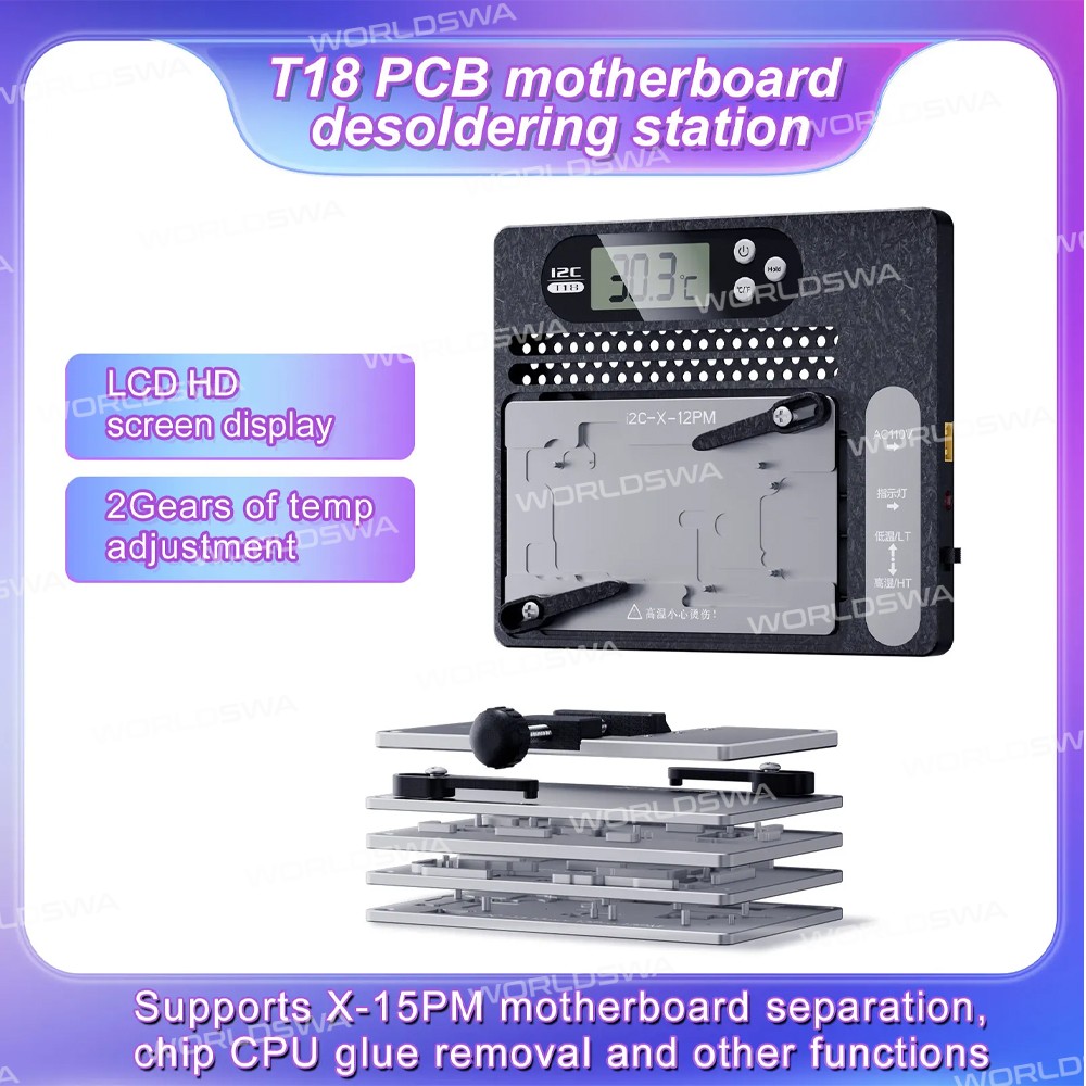 i2c t18-pcb-motherboard-layered-desoldering-station-with-lcd-display-2