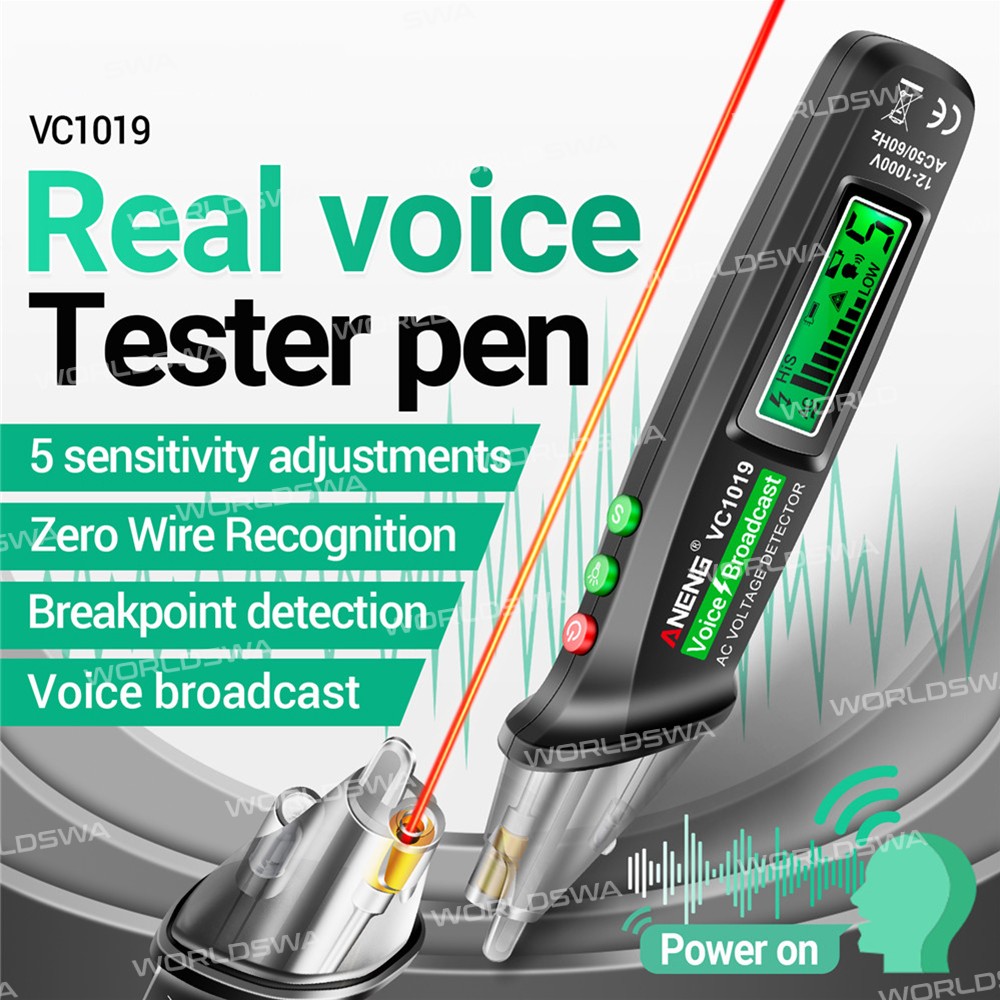aneng vc1019-12v-to-1000v-non-contact-voltage-test-pen-with-breakpoint-test-1