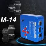 Relife M-14 Aluminum Alloy 38Million Pixels HDMI Trinocular Microscope Camera for PCB CPU Repair