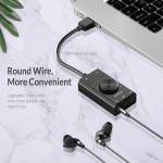 Orico SC2 Free Drive External USB Sound Card Stereo Audio Converter with Volume Adjustment