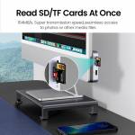 Ugreen CM521 Magnetic 5-in-1 USB 3.0 to TF / SD Card Type-C HUB for iMac All-in-one