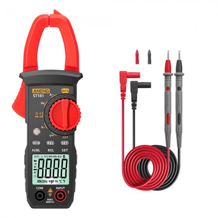 Aneng ST181 High-precision Digital Clamp Meter with Intelligent Anti-burn Function