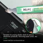 Relife RL-049A Anti Static Double-Headed Machine Rubber Lever Tin Scraper Mobile Phone Removing Glue