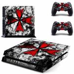 Decal Vinyl Skin Protection Sticker for Playstation 4 console & Controller