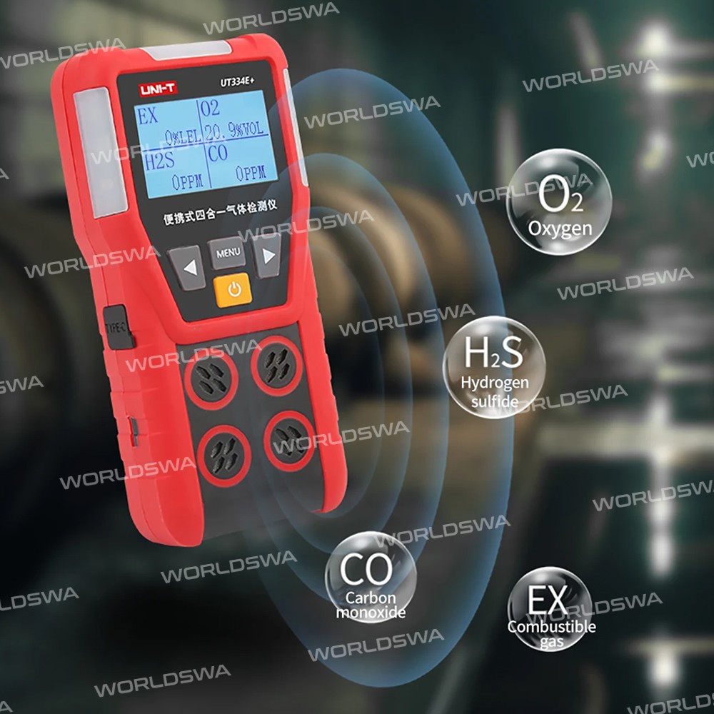 uni t-ut334e-plus-portable-4-in-1-gas-detector-with-multiple-alarm-methods-4