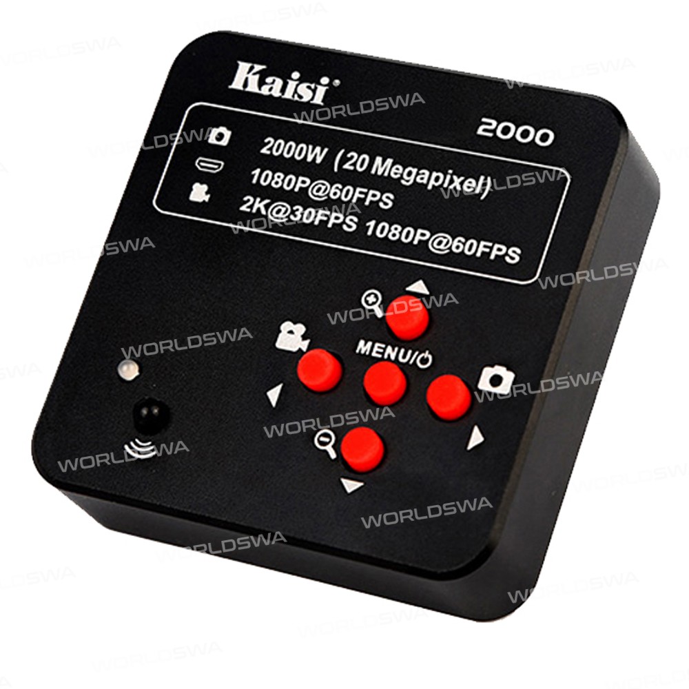 Kaisi 2000 Electronic Digital Industrial Microscope Camera with HDMI-Compatible 1080P Two Output