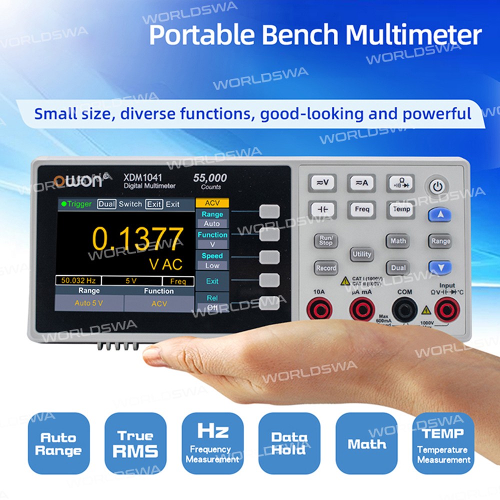 owon xdm1041-portable-true-rms-4-1-2-digital-display-bench-multimeter-with-usb-port-5