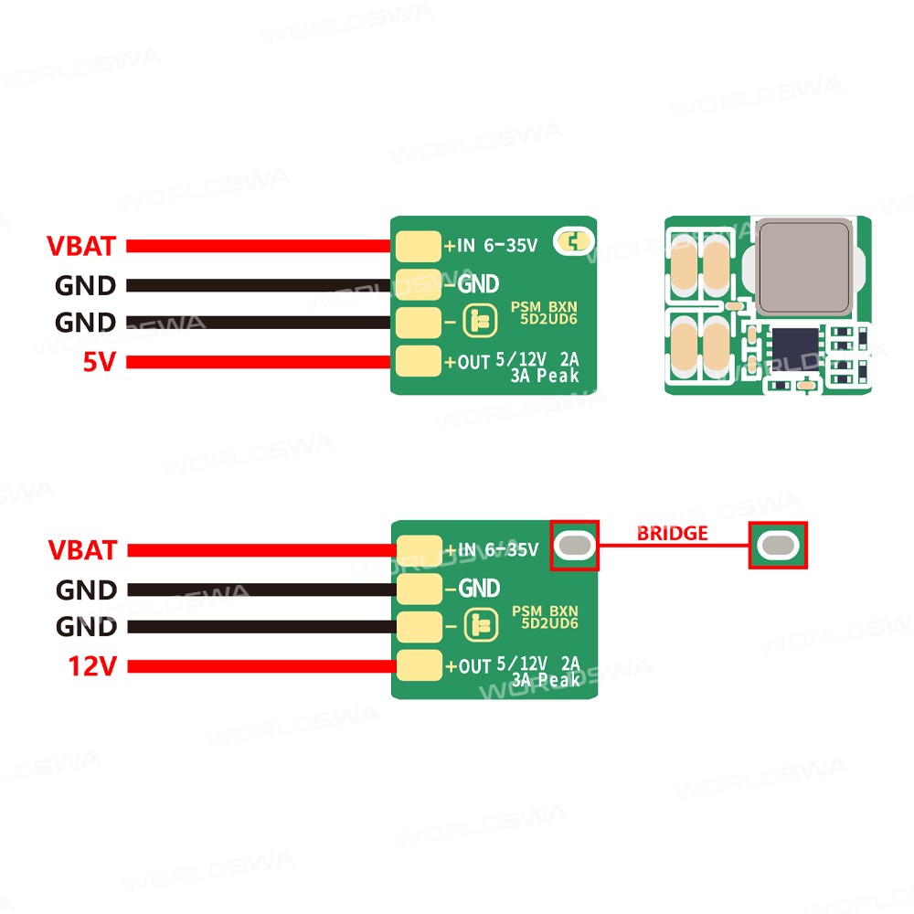 psm bxn-5v2a-12v3a-adjustable-buck-power-module-for-rc-multirotor-airplane-5