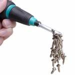 Pro'sKit SD-9820 10-in-1 Multifunctional Removable Ratchet Screwdriver Set