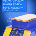 Mechanic MCN-1911 Built-in Vacuum Pump 7-inches LCD Touch Screen Separator Machine with Auto Sleep