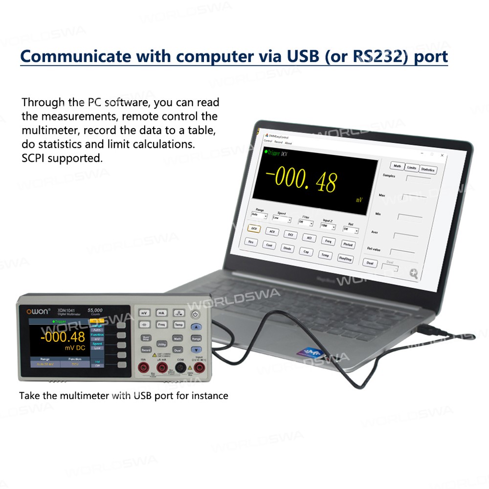 owon xdm1041-portable-true-rms-4-1-2-digital-display-bench-multimeter-with-usb-port-12