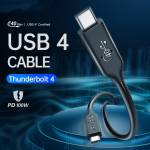 Orico U4C Series PD100W 40Gbps USB4.0 Type-C Fast Charge Cable Compatible with Thunderbolt 3