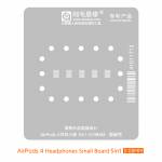 amaoe 008mm-airpods-4-headphones-small-board-5-in-1-platform-bga-reballing-stencil-platform-2