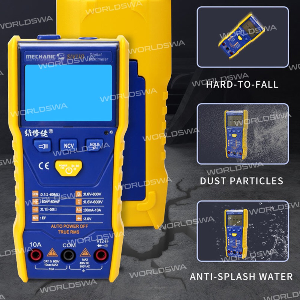 Mechanic SIV110 Pocket Multifunction Automatic Digital Display High-Precision Multimeter