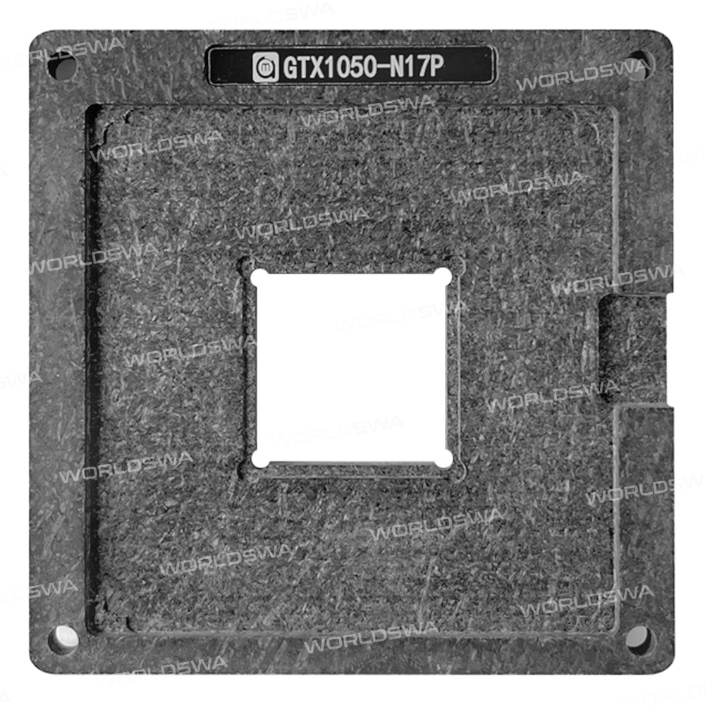 Amaoe 0.25mm GTX1050-N17P Graphics Card BGA Reballing Stencil Platform