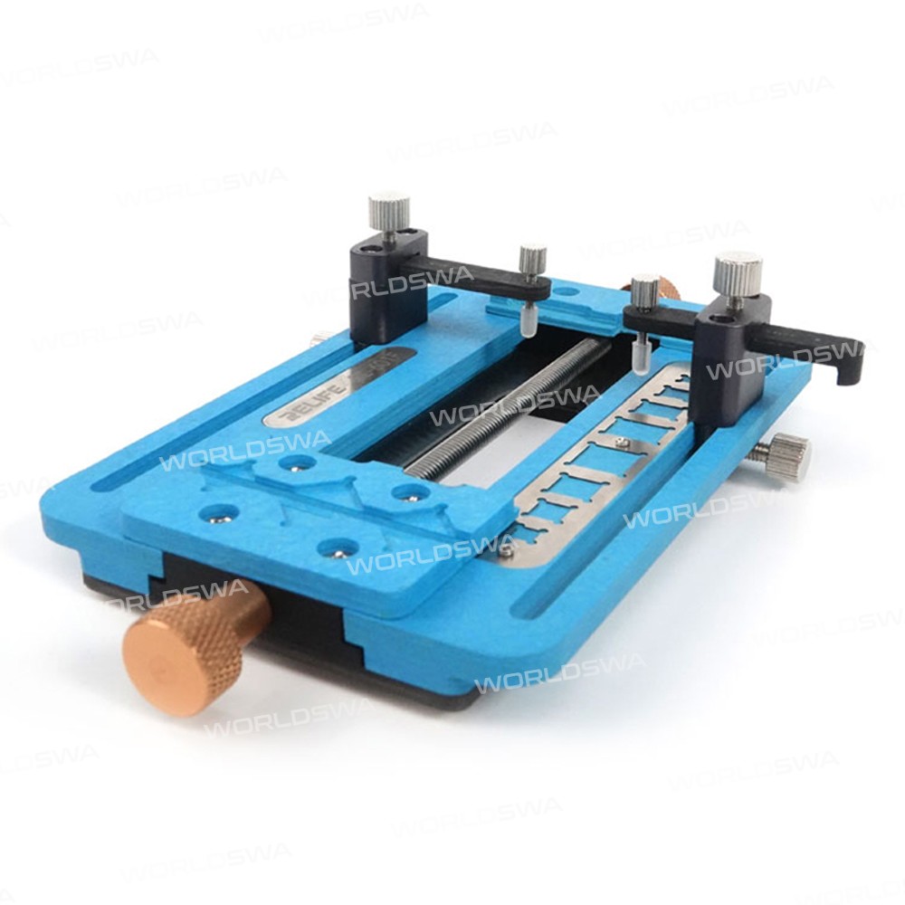 Relife RL-601F Multi-purpose Positioning Additional Track Dual Clamps Universal PCB Fixture