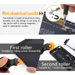 JAKEMY JM-OP17 9 in 1 Screwdriver & Roller Opener Multifunctional Tool Mobile Phone Fix Repair Tool