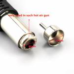 Hot Air Gun Nozzle Heat Gun Rework Nozzle Set for 858 Series Hot Air Soldering Station