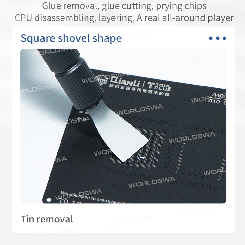 Qianli 009 Plus Multi-Function Blade Set for Glue Removal / Cocked CPU IC Chip / Motherboard Layerin