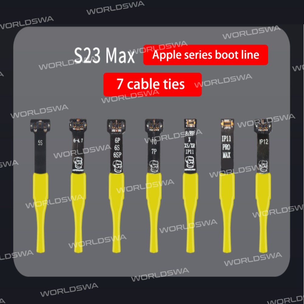 Mechanic S23 Max Power Boot Cable DC Power Supply Test Cable for iPhone Android Phone