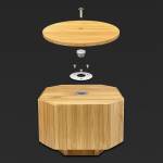 Amaoe JiuTong-MMT1 Rotary Wooden Storage Box