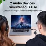 Vention CDRB USB2.0 to 3.5mm External Sound Card Audio Adapter for Phone/Computer/Laptop/PS4