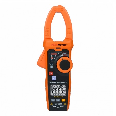PEAKMETER PM2028S Smart Dual-Display Fully Auto Clamp Multimeter with Low-pass Filter & NCV Function