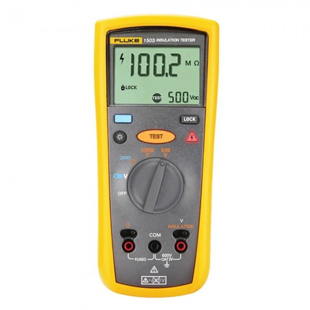 Fluke 1503 Professional Digital Insulation Resistance Tester 2000MΩ