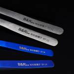 B&R BT-11 BT-12 BT-13 BT-14 Precision Lengthened Anti-static Stainless Steel Tweezer