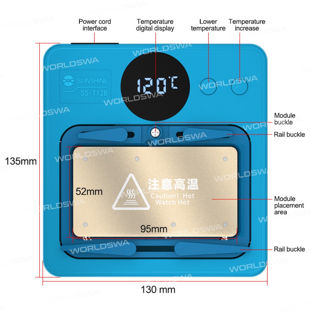 sunshine ss-t12b-universal-intelligent-motherboard-heating-platform-for-android-iphone-x-to-16pm-21