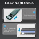 Orico MM2C3-G2 USB3.1 Gen2 Type-C 10Gbps M.2 NVMe / SATA Solid State Drive Enclosure