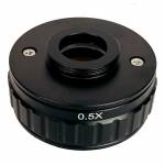 rf4 interface-diameter-25mm-05x-c-mount-adapter-lens-for-trinocular-stereo-microscope-3
