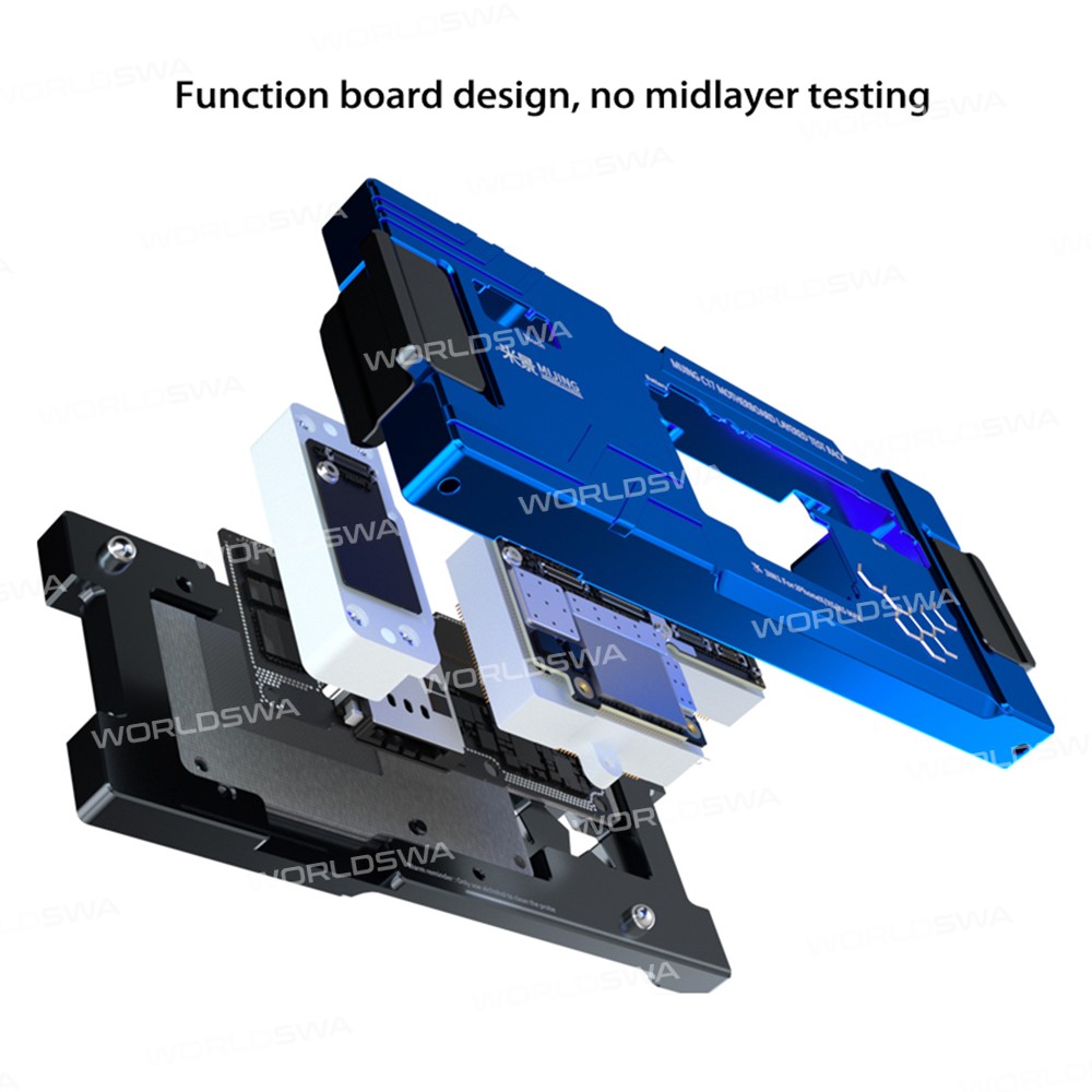 MiJing C17 3in1 Main Board Middle Layered Function Testing Fixture for iPhone X / Xs / Xs Max