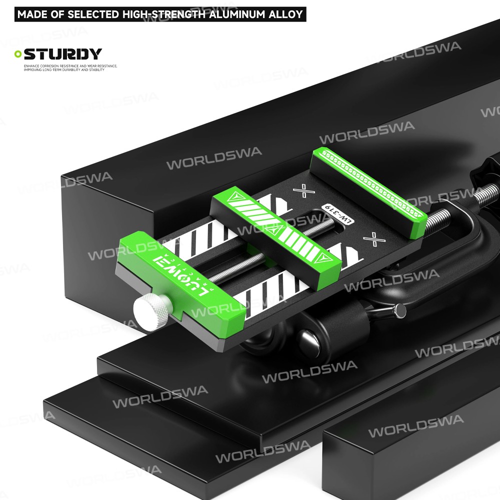 luowei lw-319-mobile-phone-universal-360-degree-rotary-fixture-with-support-frame-7