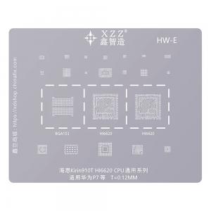 only HW-E Stencil