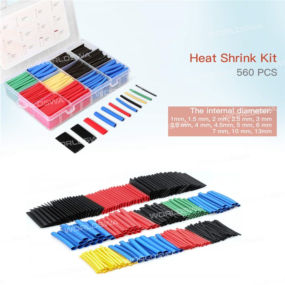 Multi-specification Insulating Heat Shrinkable Tube Combination Set for Cable Protection