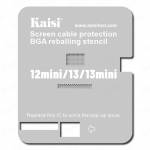Kaisi LCD Screen Cable Protection Planting Tin Steel Stencil for iPhone 11 to 13 Pro Max