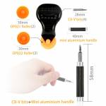 JAKEMY JM-OP17 9 in 1 Screwdriver & Roller Opener Multifunctional Tool Mobile Phone Fix Repair Tool