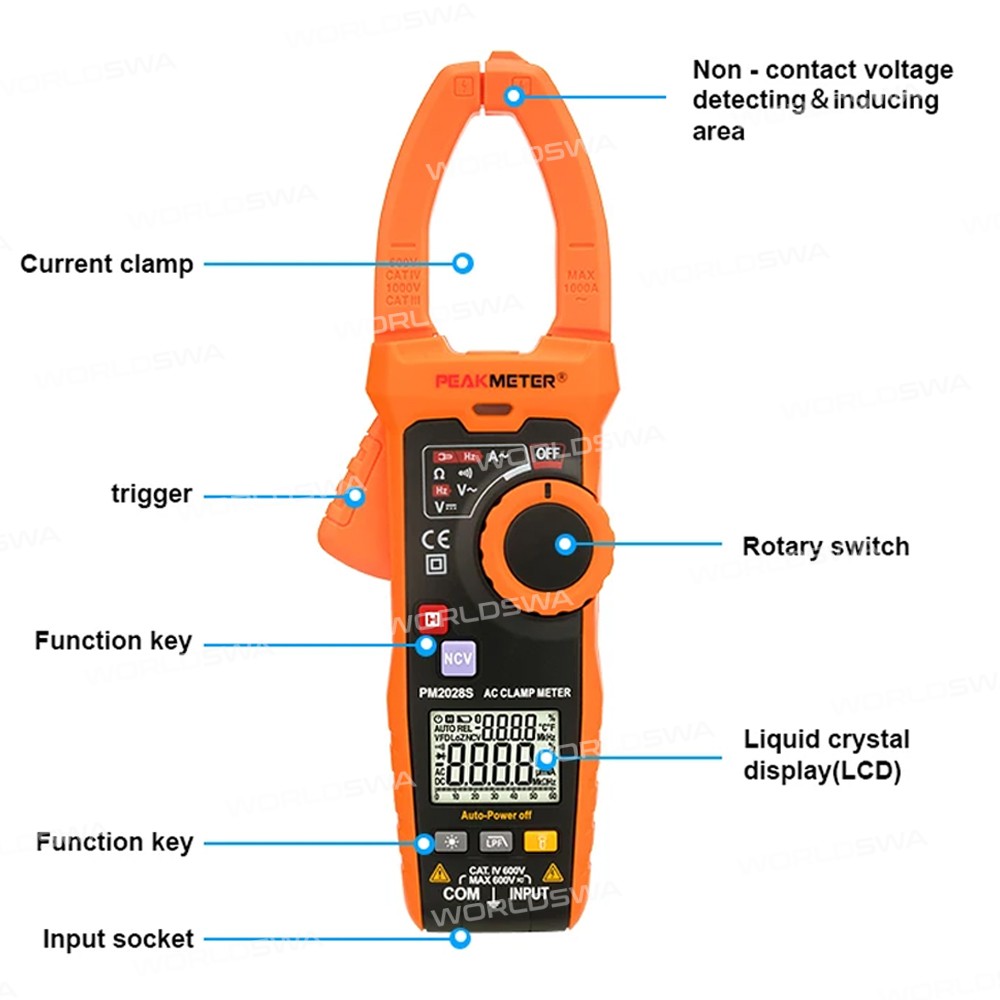 peakmeter pm2028s-smart-dual-display-fully-automatic-clamp-multimeter-with-low-pass-filter-ncv-9