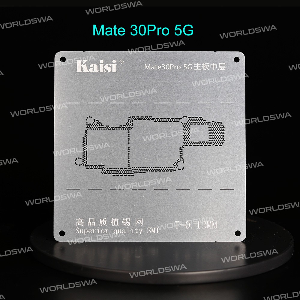 kaisi 012mm-huawei-series-middle-layer-bga-reballing-stencil-for-huawei-mate-nova-p-series-4