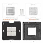Amaoe 0.25mm Directly Heating BGA Reballing Stencil Tin Planting Platform for RTX3060/RX580