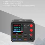 wylie wl-205d-100w-9-ports-usb-type-c-charger-station-with-wireless-charging--ex-expansion-port-2