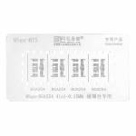 Amaoe MBGA-MY5 0.15mm 4-in-1 BGA254 Reballing Stencil Net